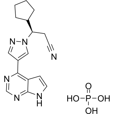 Ruxolitinib phosphate;INCB018424 phosphate