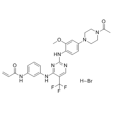 Rociletinib hydrobromide(CO-1686 hydrobromide;AVL-301 hydrobromide;CNX-419 hydrobromide)