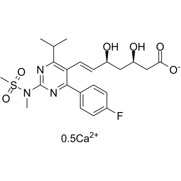 Rosuvastatin Calcium(Rosuvastatin hemicalcium; ZD 4522 Calcium)