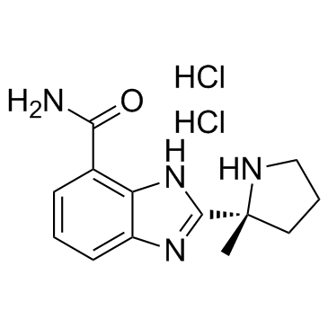 Veliparib dihydrochloride; ABT-888 dihydrochloride