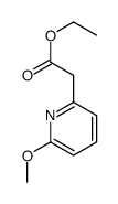 2-Pyridineacetic acid, 6-methoxy-, ethyl ester