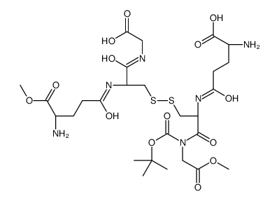 (S)-2-(Boc-氨基)-5-[[(R)-3-巯基-1-[(2-甲氧基-2-氧代乙基)氨基]-1-氧代-2-丙基]氨基]-5-氧代戊酸甲酯