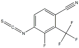 3-fluoro-4-isothiocyanato-2-(trifluoromethyl)benzonitrile