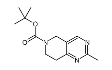 PYRIDO[4,3-D]PYRIMIDINE-6(5H)-CARBOXYLIC ACID, 7,8-DIHYDRO-2-METHYL-, 1,1-DIMETHYLETHYL ESTER