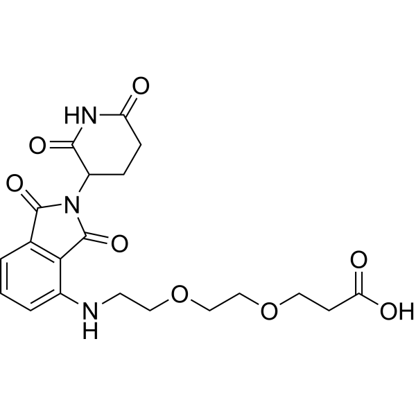 Pomalidomide-PEG2-COOH