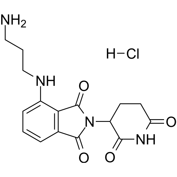 Pomalidomide-C3-NH2 hydrochloride