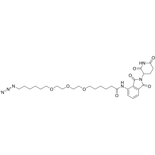 泊马度胺C6-PEG3叠氮化丁酯