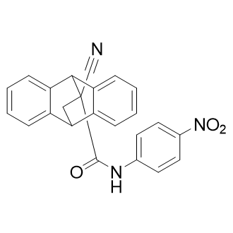 11-Cyano-9,10-dihydro-9,10-ethanoanthracene-11-carboxylic acid