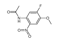 N-(5-fluoro-4-methoxy-2-nitrophenyl)acetamide