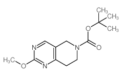 tert-butyl 2-methoxy-7,8-dihydropyrido[4,3-d]pyrimidine-6(5H)-carboxylate