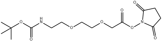 BocNH-PEG2-CH2COONHS