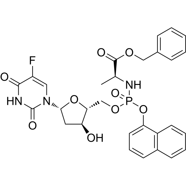 Fosifloxuridine nafalbenamide