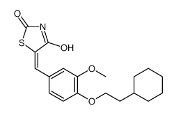 5-[[4-(2-Cyclohexylethoxy)-3-methoxyphenyl]methylene]-2,4-thiazolidinedione